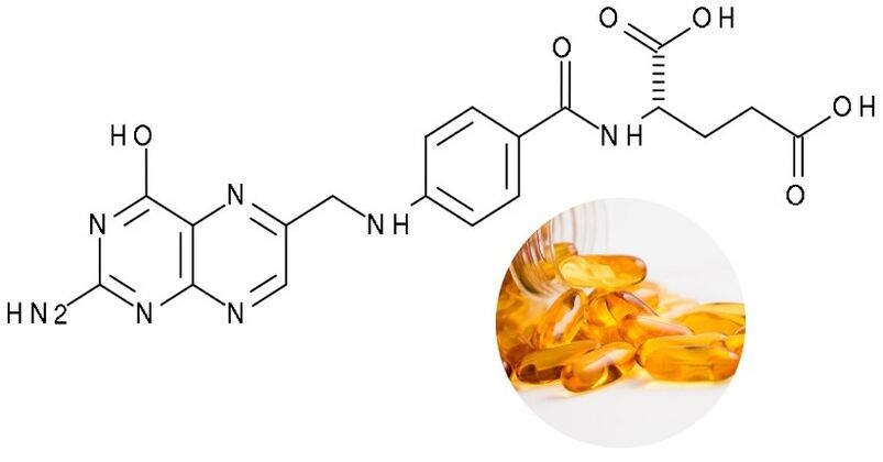 Inno Gialuron ni folic acid ninu